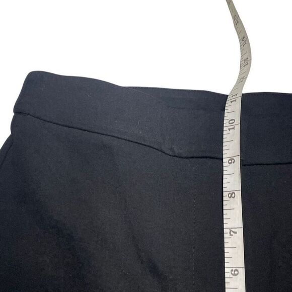 Les Serein Black Striaght Leg Cropped Trousers - Picture 5 of 7